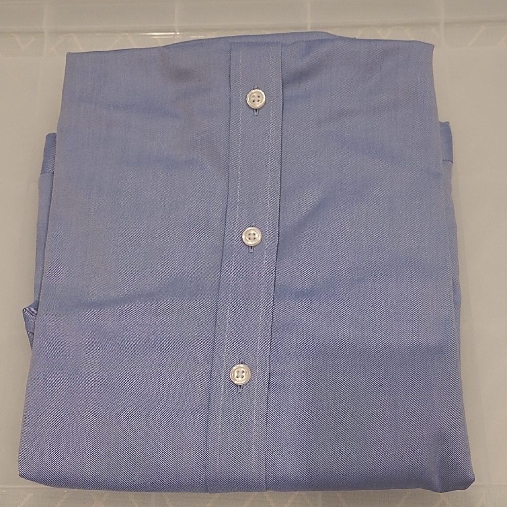 Charles Tyrwhitt Blue Dress Shirt Classic Style - Picture 4 of 4